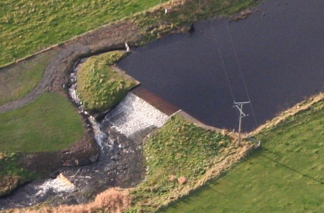 Dam after restoration